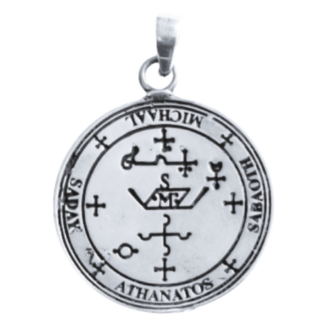 Colgante Sigilo del Arcangel Miguel ( plata )